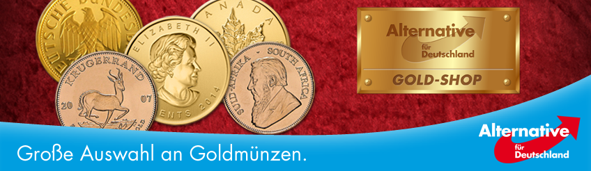 Große Auswahl an Goldmünzen